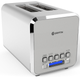 Illustration for article titled This Shiny Connected Toaster Uses Your Smartphone to Remember Your Perfect Toasting Settings